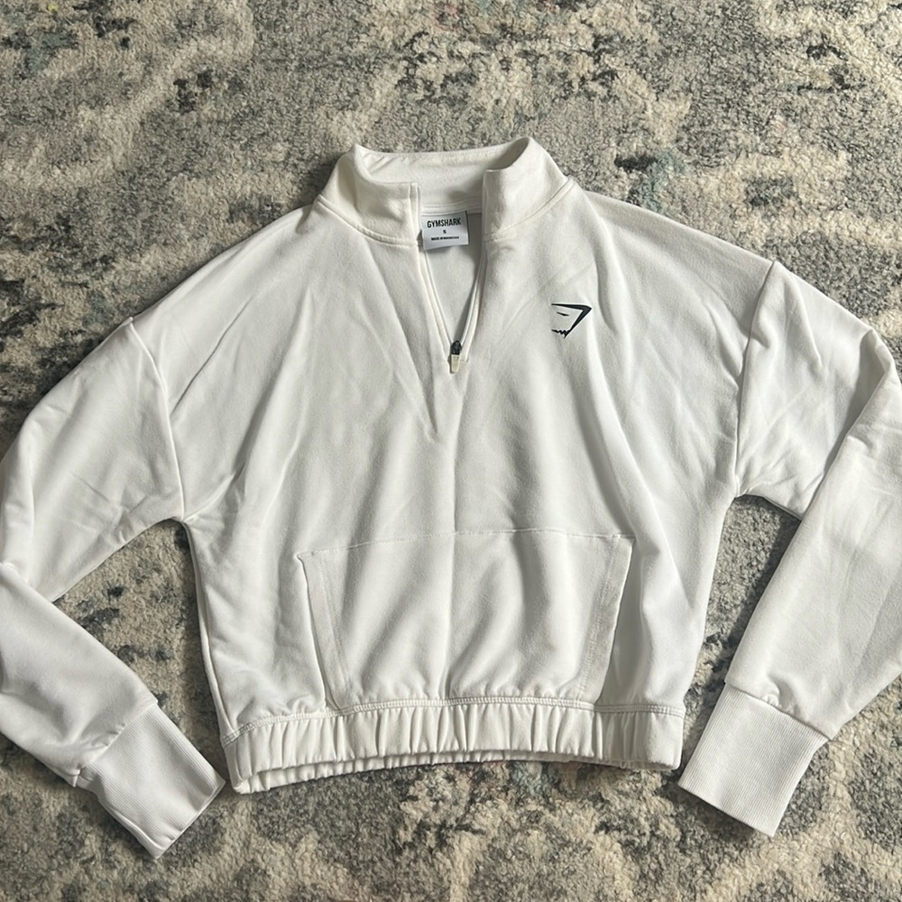 Gymshark 1/2 zip long sleeve top